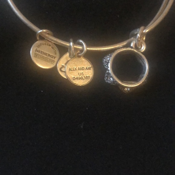 Alex and Ani Queen's Crown Bangle Bracelet - Picture 6 of 6